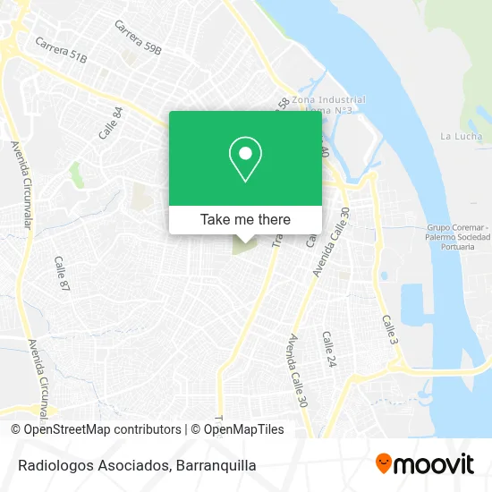 Radiologos Asociados map