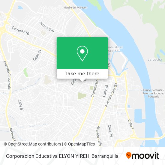 Corporacion Educativa ELYON YIREH map