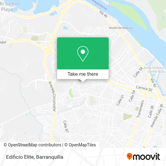 Edificio Elite map