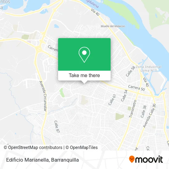 Edificio Marianella map