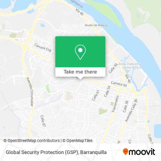 Global Security Protection (GSP) map