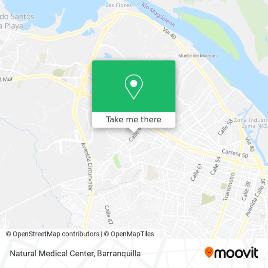 Natural Medical Center map