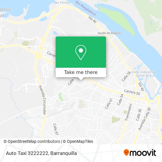 Auto Taxi 3222222 map
