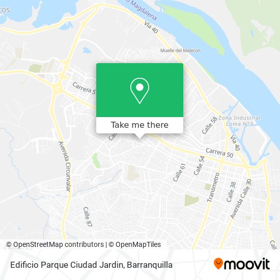 Edificio Parque Ciudad Jardin map