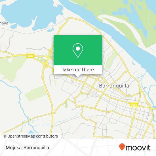 Mapa de Mojuka