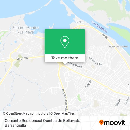 Conjunto Residencial Quintas de Bellavista map