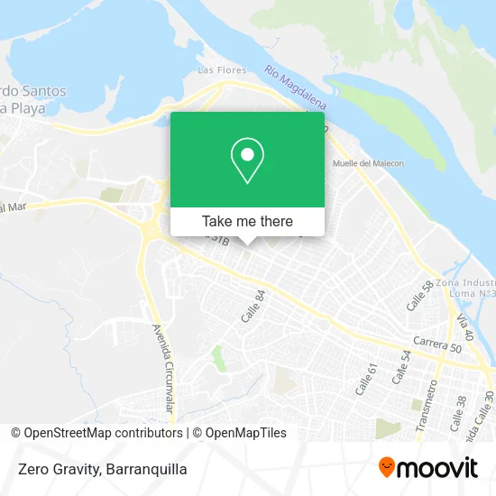 Zero Gravity map