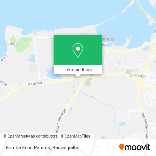 Bomba Ecos Papiros map