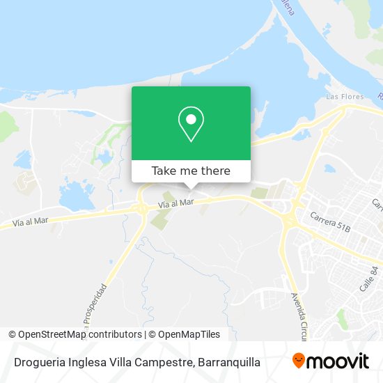 Drogueria Inglesa Villa Campestre map