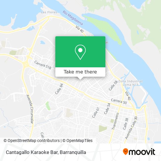 Cantagallo Karaoke Bar map