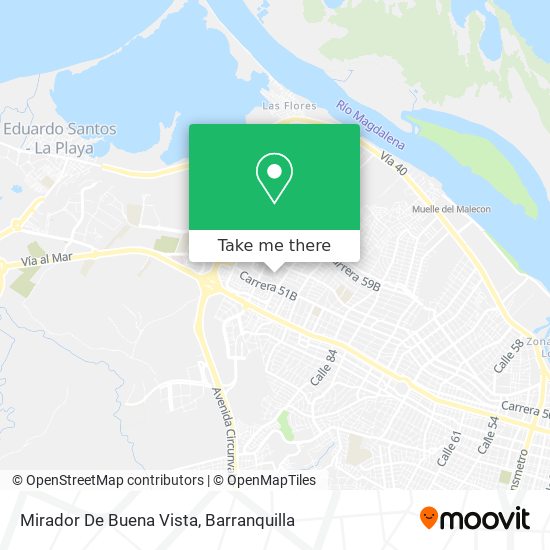 Mapa de Mirador De Buena Vista