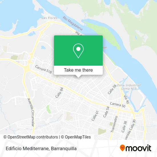 Edificio Mediterrane map