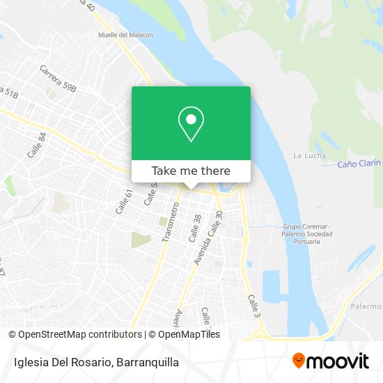 Iglesia Del Rosario map
