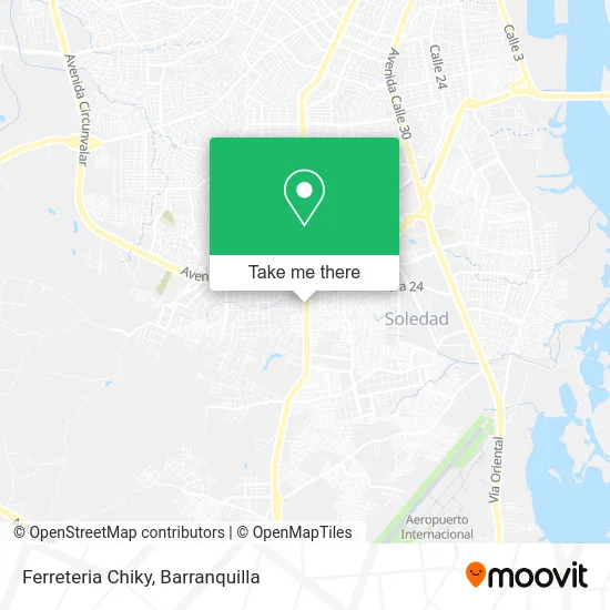 Ferreteria Chiky map