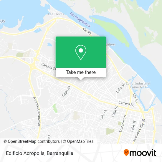 Edificio Acropolis map