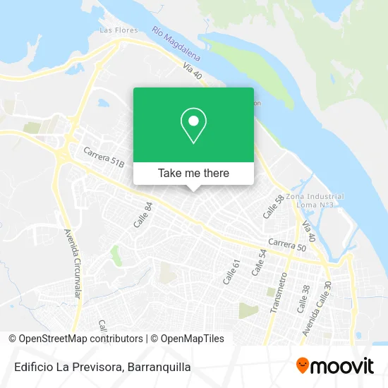 Edificio La Previsora map