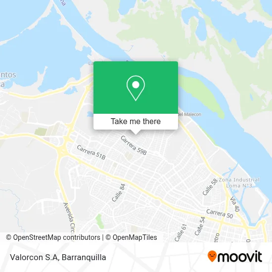 Valorcon S.A map