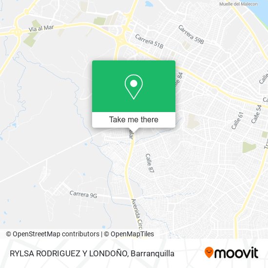 RYLSA RODRIGUEZ Y LONDOÑO map