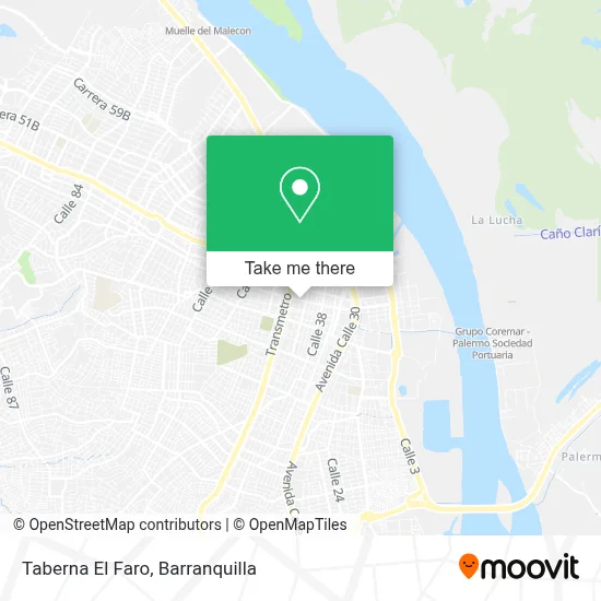 Taberna El Faro map