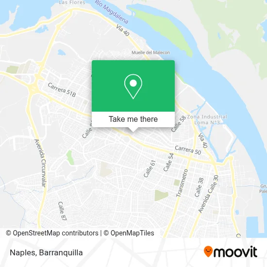 Napoli map