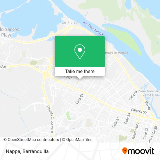 Nappa map