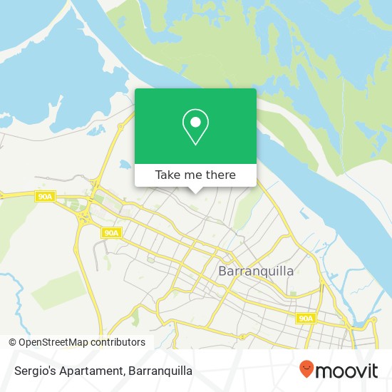 Sergio's Apartament map