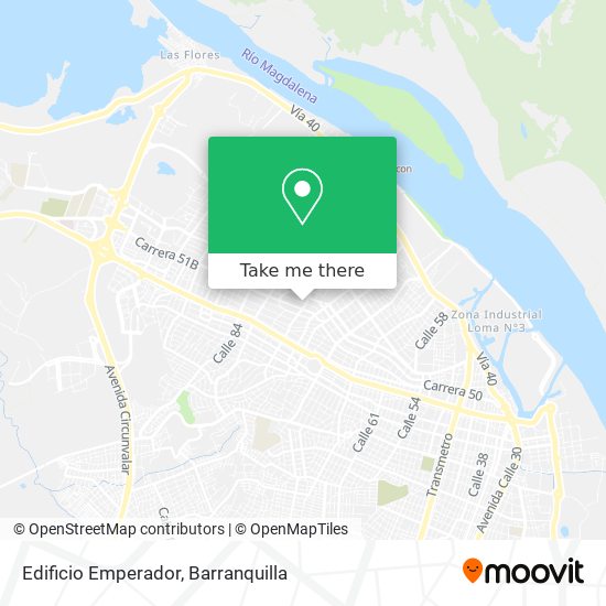 Edificio Emperador map