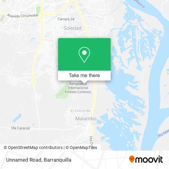 Mapa de Unnamed Road