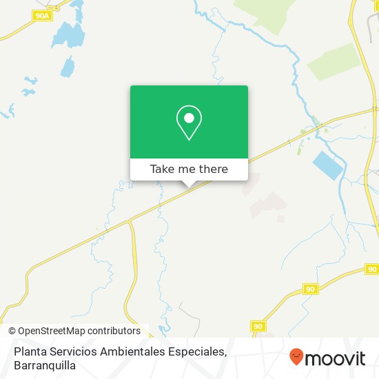 Planta Servicios Ambientales  Especiales map