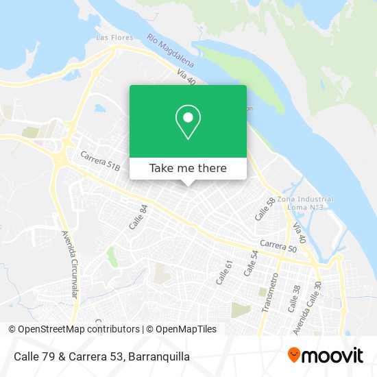 Mapa de Calle 79 & Carrera 53