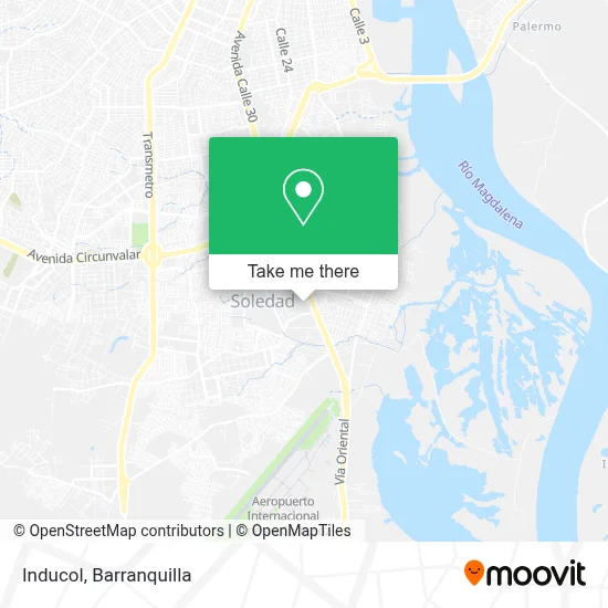Inducol map