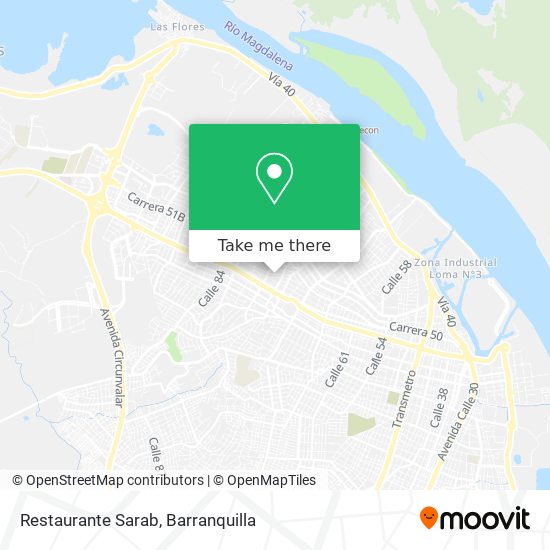 Restaurante Sarab map