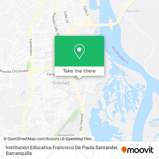 Institución Educativa Francisco De Paula Santander map