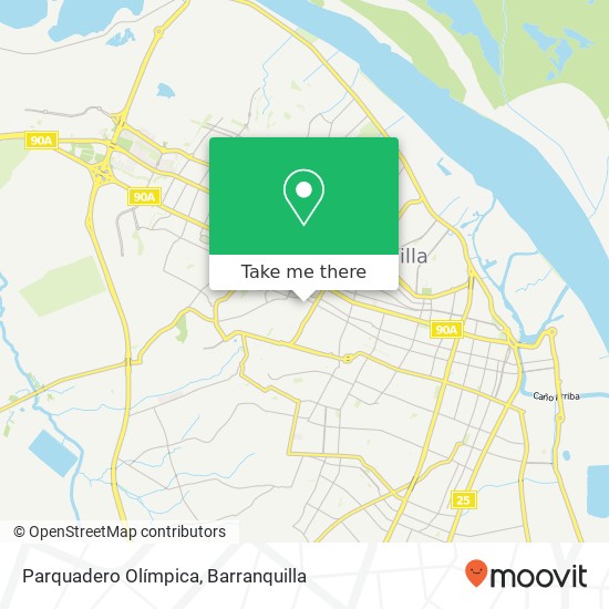 Parquadero Olímpica map