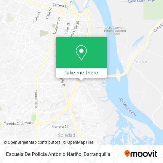 Escuela De Policia Antonio Nariño map