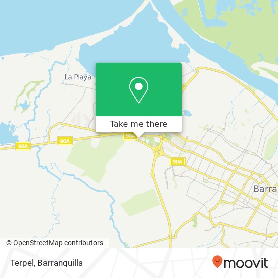 Terpel map