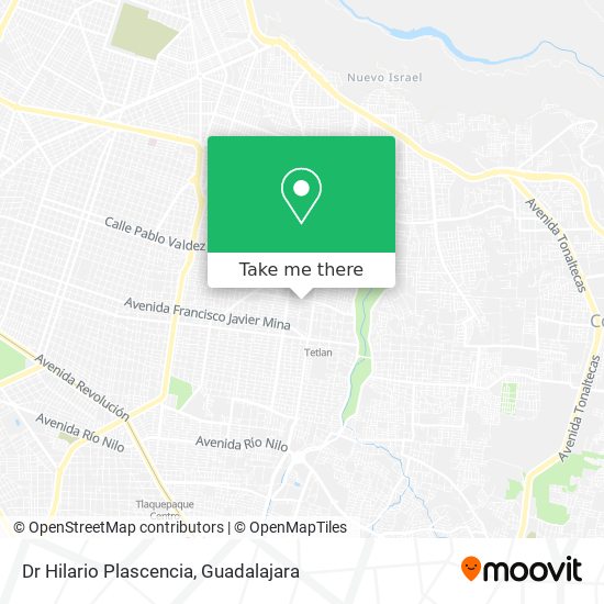 Mapa de Dr Hilario Plascencia