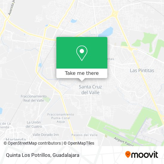Quinta Los Potrillos map