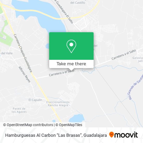 Hamburguesas Al Carbon “Las Brasas” map
