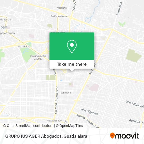 GRUPO IUS AGER Abogados map