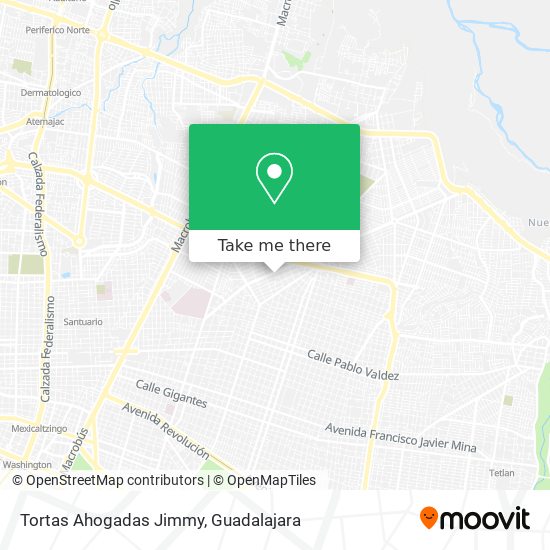 Tortas Ahogadas Jimmy map