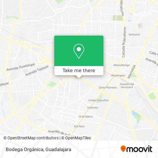 Bodega Orgánica map