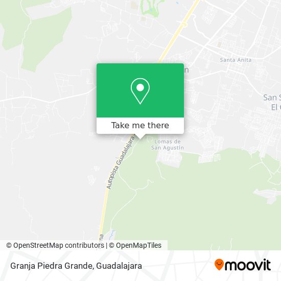 Granja Piedra Grande map