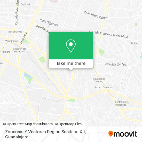 Mapa de Zoonosis Y Vectores Region Sanitaria XII