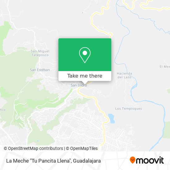 La Meche "Tu Pancita Llena" map