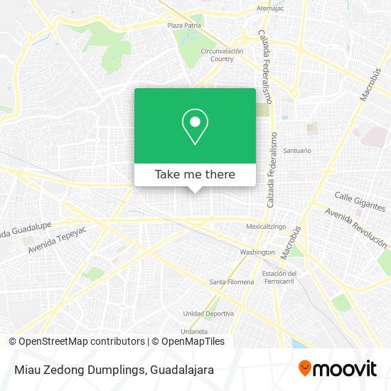 Miau Zedong Dumplings map