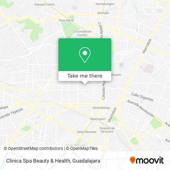 Clinica Spa Beauty & Health map