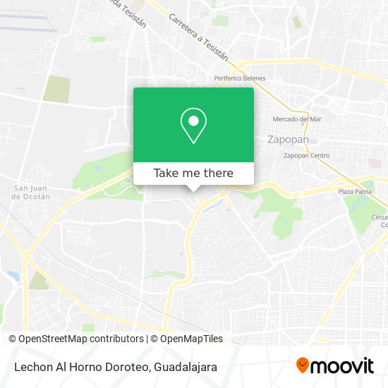 Lechon Al Horno Doroteo map