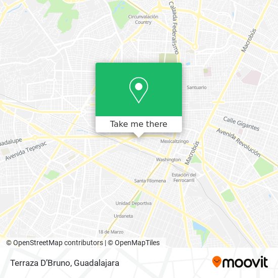 Terraza D’Bruno map
