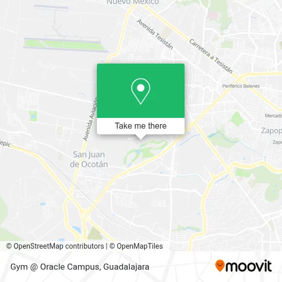 Gym @ Oracle Campus map